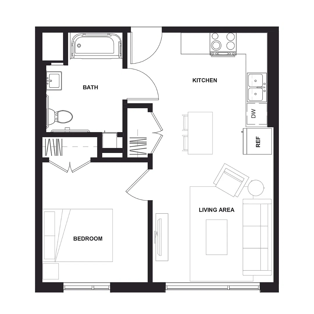 Floor plan B1