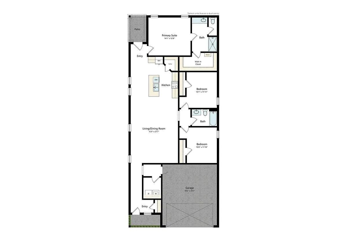 Floor plan Caper