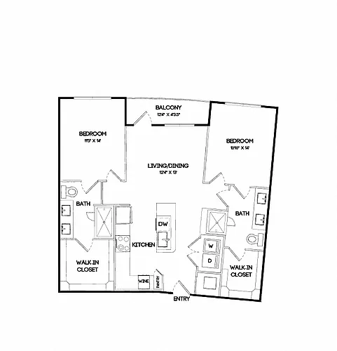 Floor plan B1
