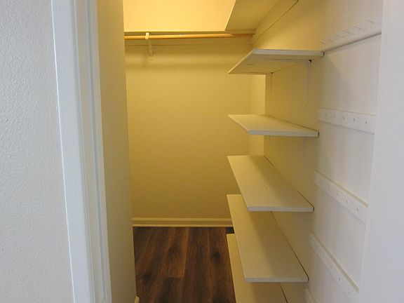 Entry to walk-in closet