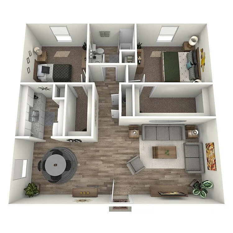 Floor plan B1