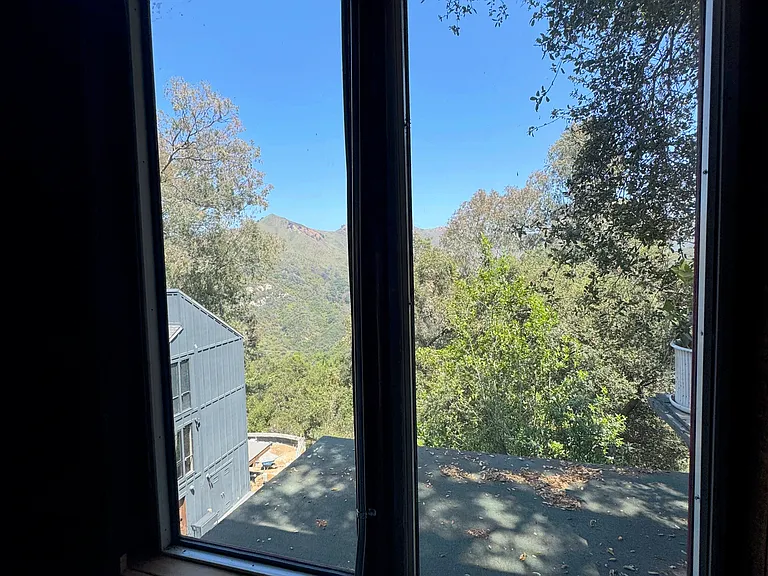 View from upstairs room