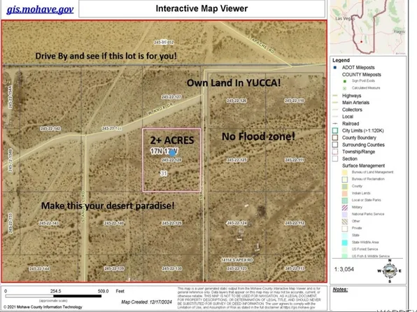 0 S Apex Rd, Yucca, AZ 86438