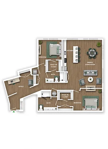 Floor plan B18BD
