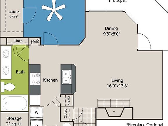 2nd image of 6815 Poppy Hills Ln APT 1038