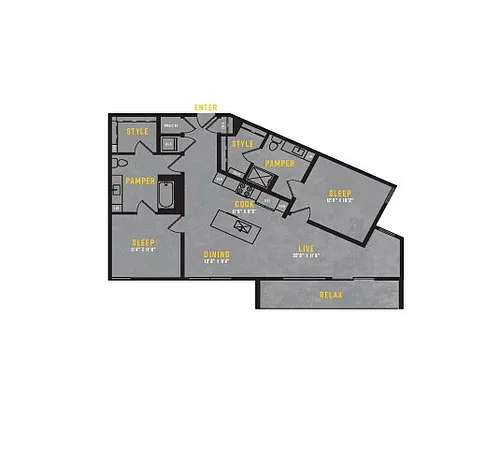Floor plan B7