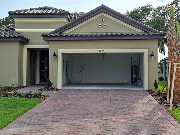 Front View - Garage Door open