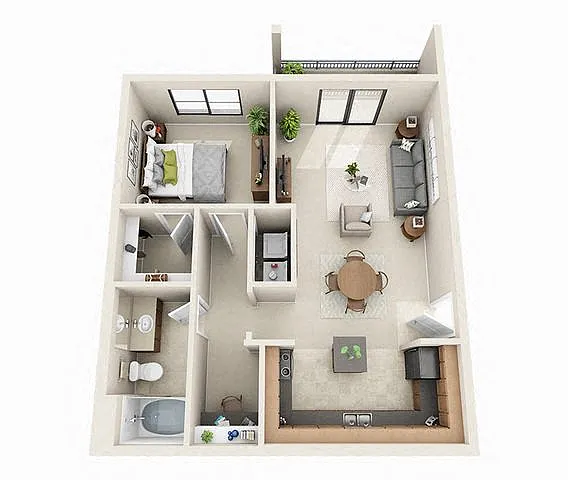 Floor plan The Dublin
