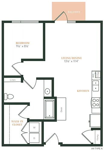 Floor plan A1I