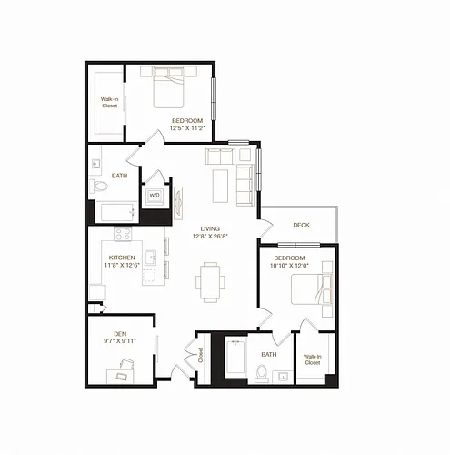 Floor plan Grimmer + Den