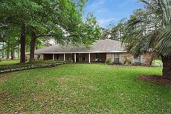 view of front from pond