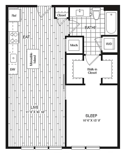 Floor plan Lofts-A04d