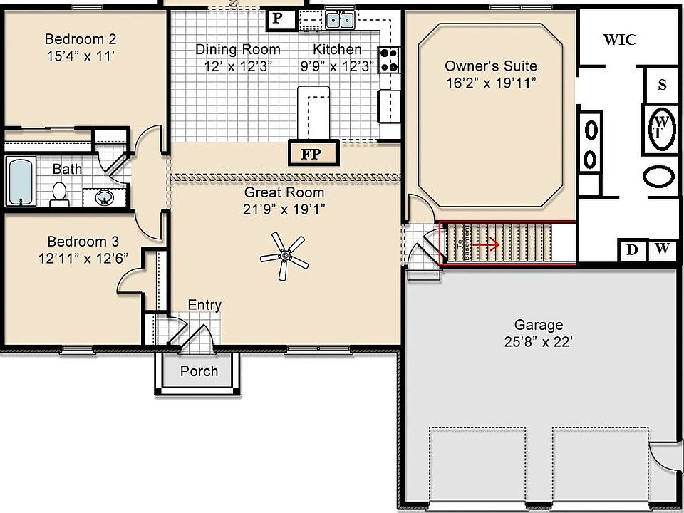 Main Floor Floorplan