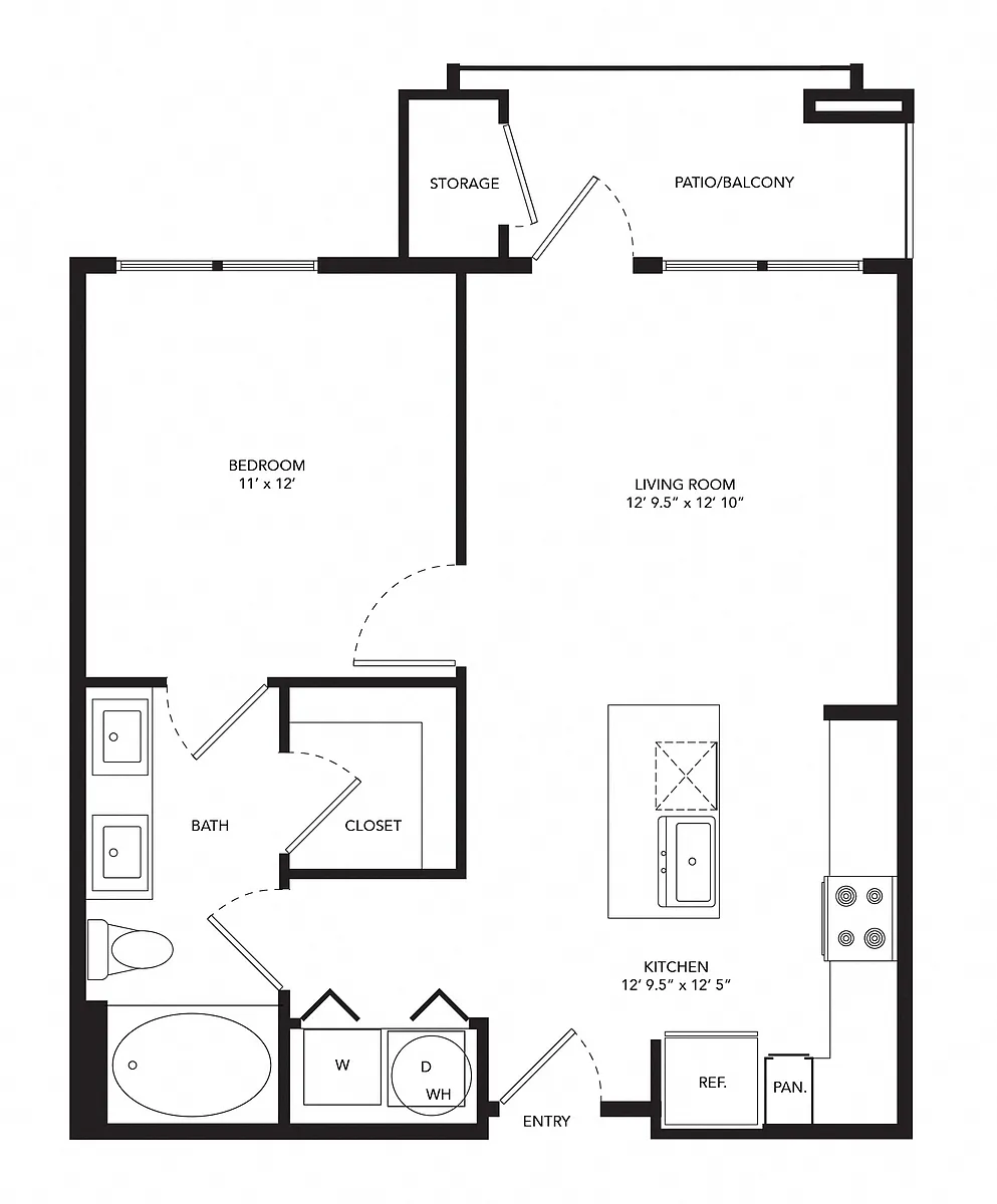Floor plan A1
