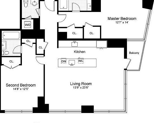 2nd image of 30 West St APT 12B