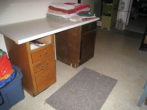 Counter space for laundry