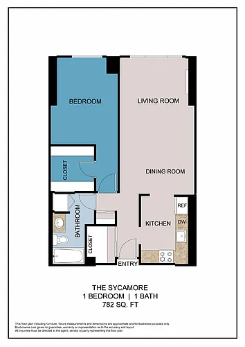 Floor plan Sycamore