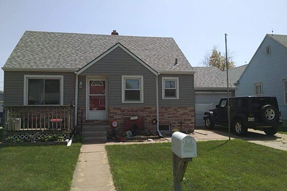 Front view of house