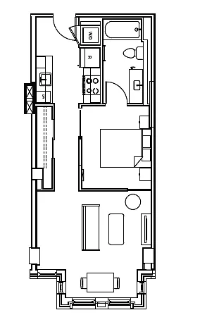Floor plan A5A