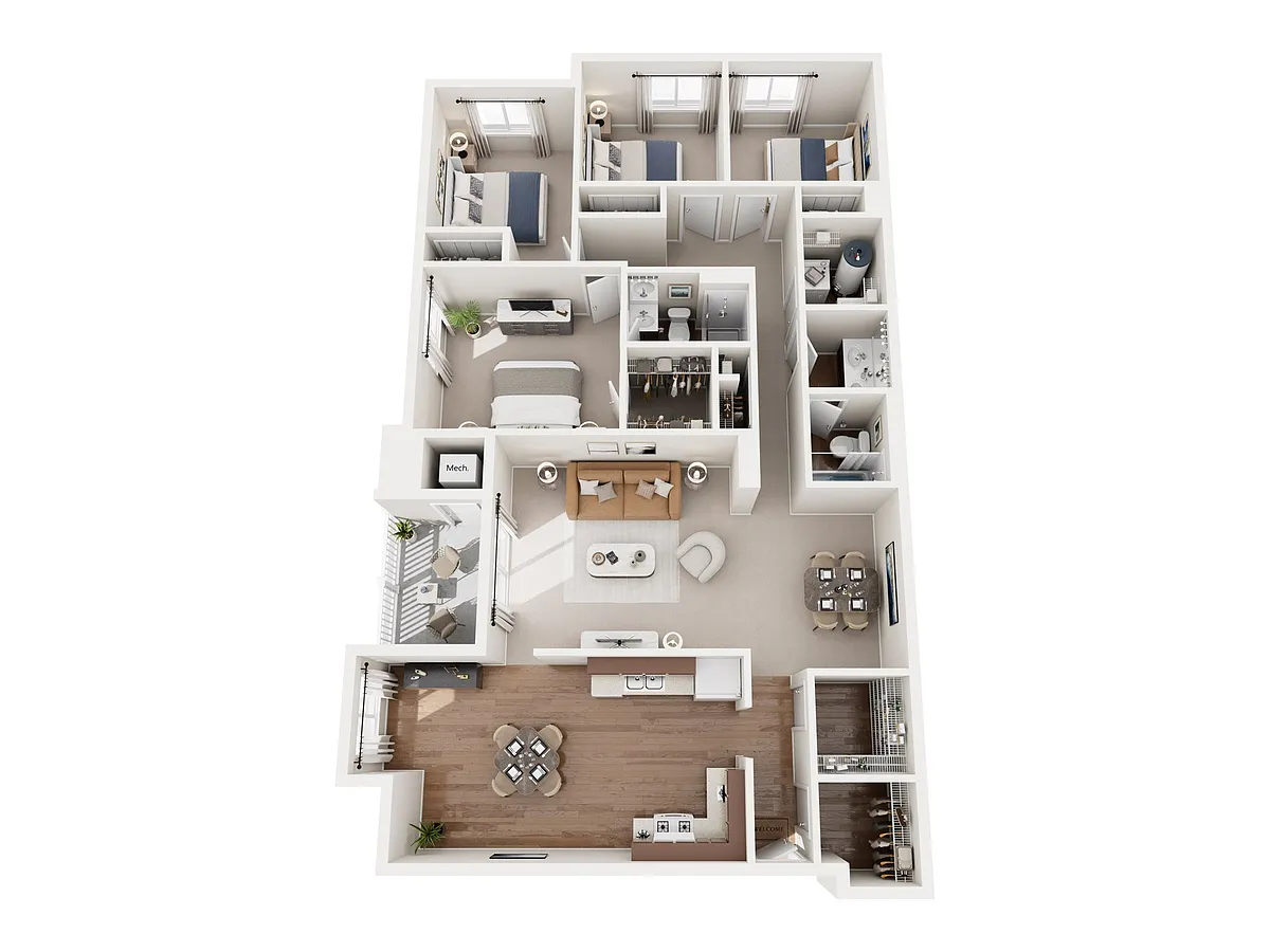 Floor plan 4E