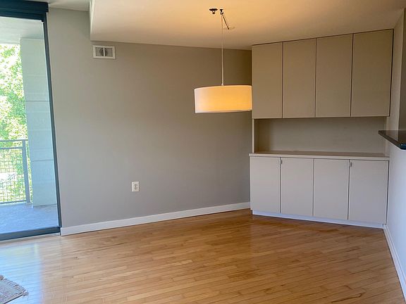 Dining area with built-in pantry