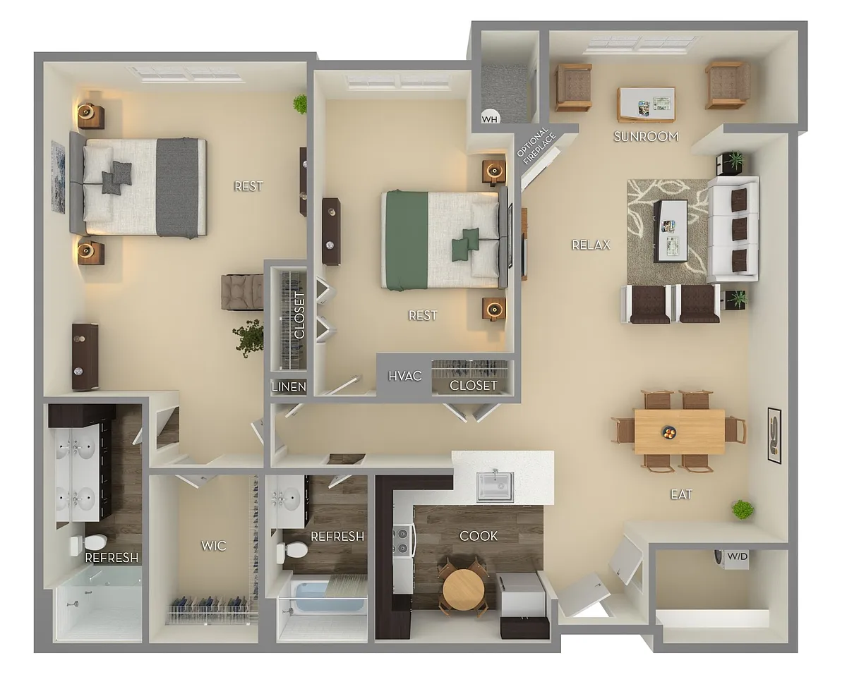 Floor plan La Marchand