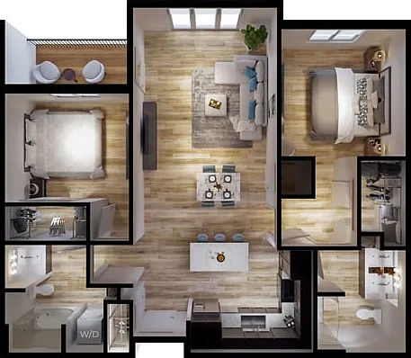 2x2 | Valentine | 1221 - 1234 SQ FT 2x2 | Valentine | 1221 - 1234 SQ FT