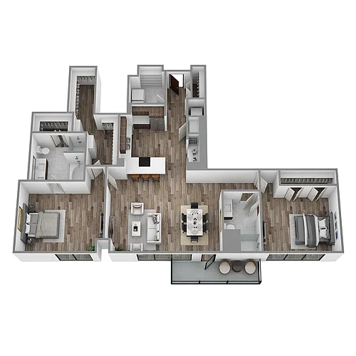 Floor plan Q