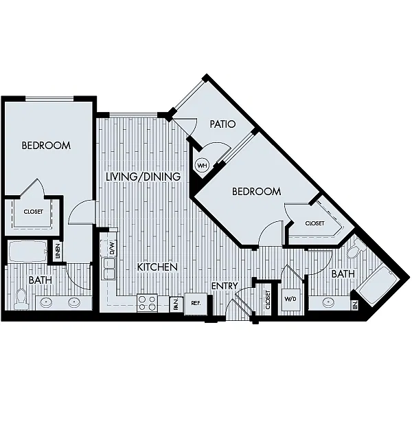 Floor plan Plan 2B
