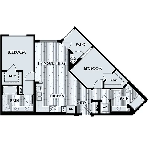 Floor plan Plan 2B