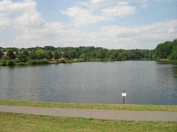 Lake steps away