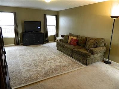 Another view of living room. Fresh paint all around.