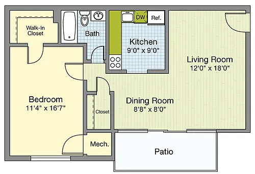 Floor plan Eleanor