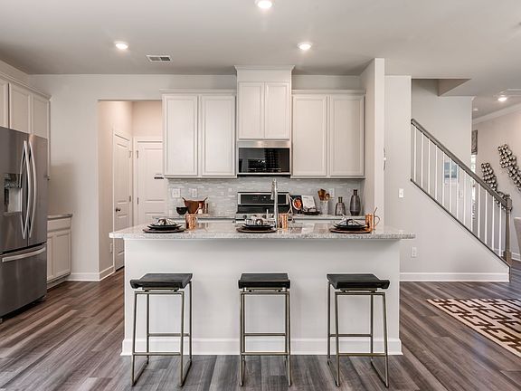 Garrison floorplan as shown at Muirfield in Charlotte.
