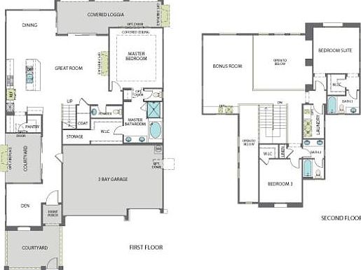 Woodside Homes - Portofino Plan - Lot 62