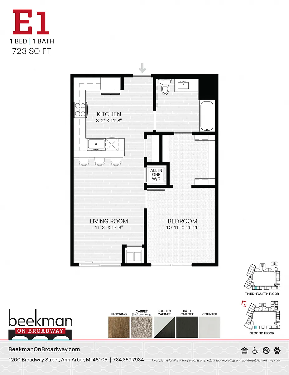 Floor plan E1