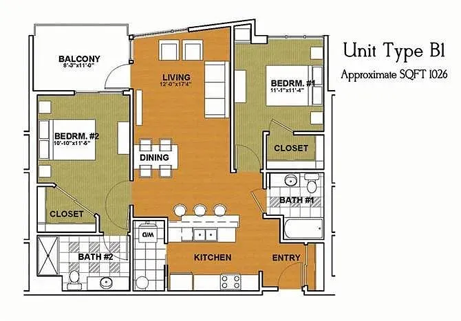 Floor plan Paisley