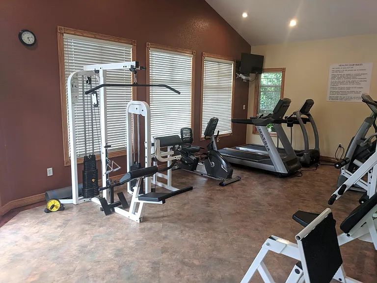 Clubhouse fitness center