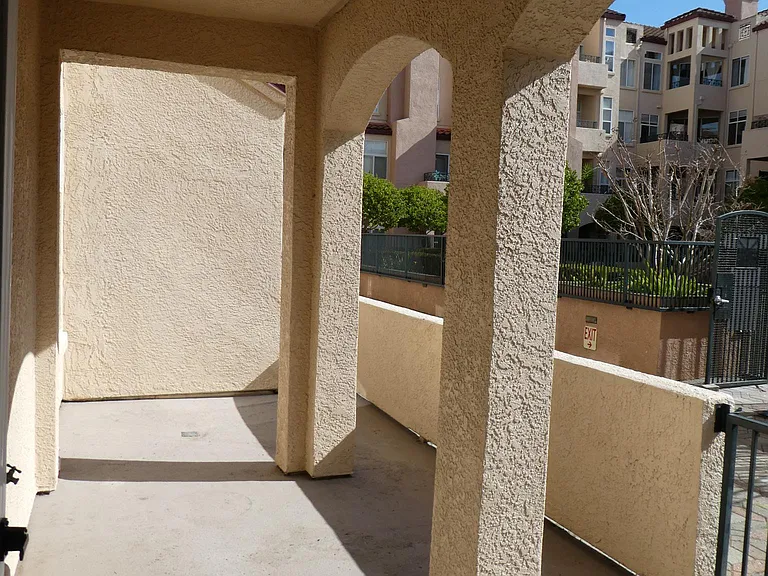 Private patio