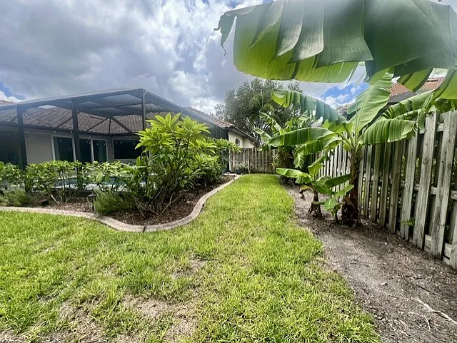 Beautifully landscaped, fruit trees, and wonderful neighbors.