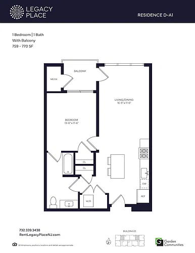 Floor plan D-A1