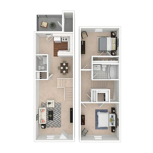 Floor plan 21.5BTH