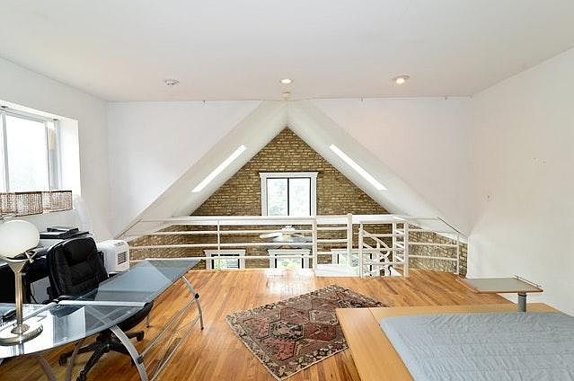 master BR loft facing south (MLS)