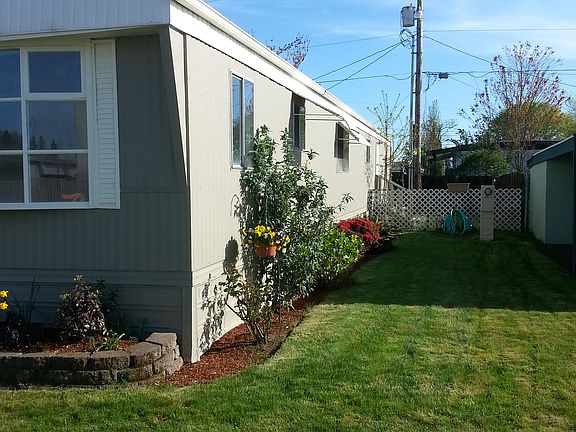 Updated landscaping