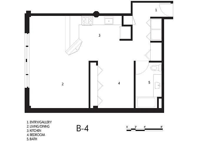 Floor plan B4