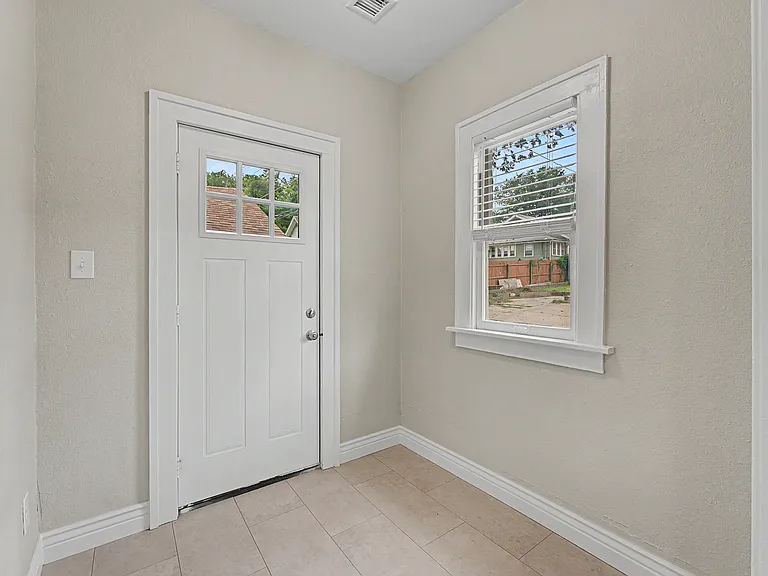 Back door