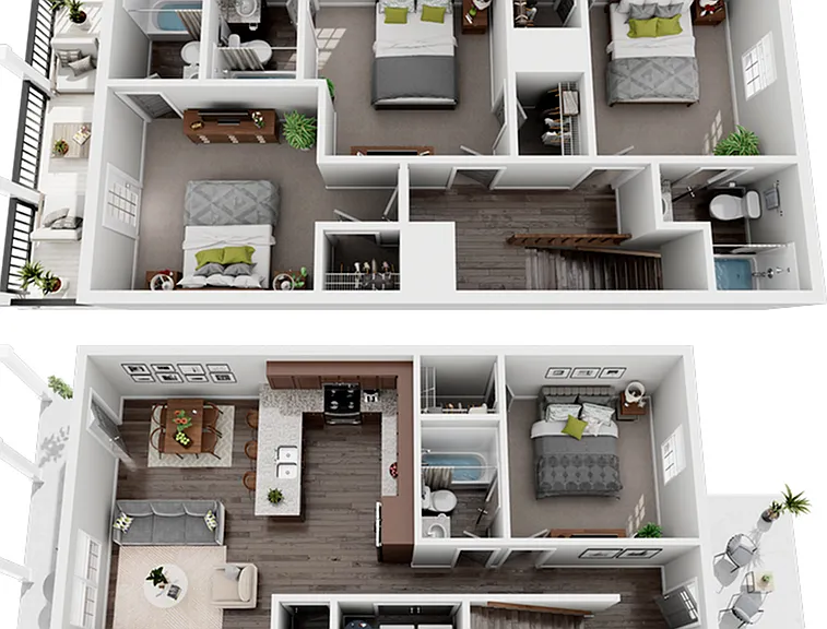 The-Collective-at-Kennesaw-Pine-TH-Floor-Plan