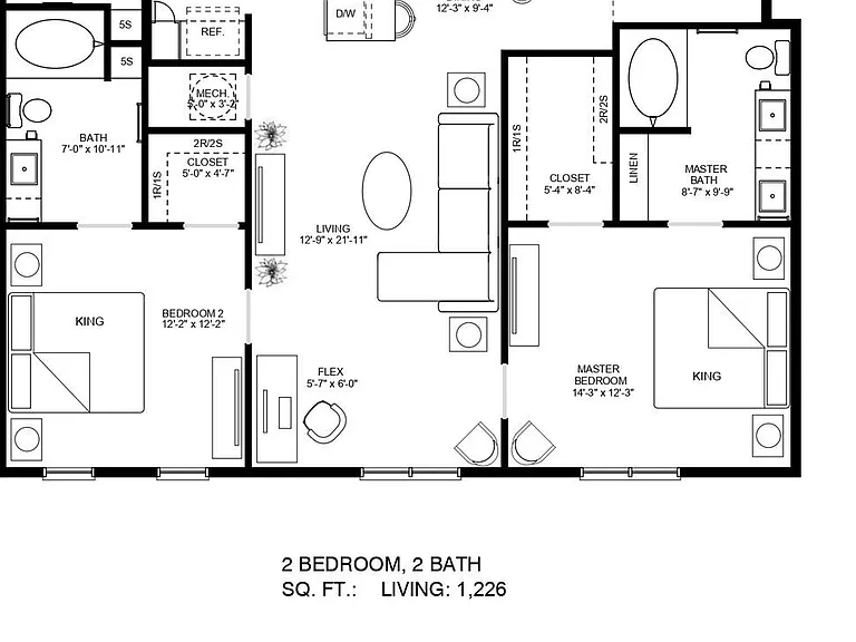 Clear Creek Springdale Apartments — Photo 35