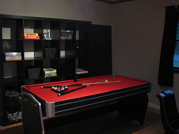 1st floor bedroom currently used as a game room