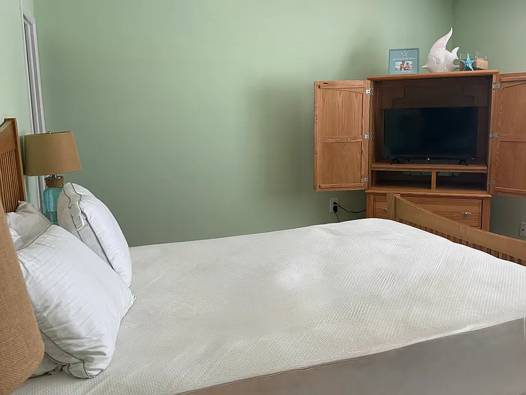 Primary Bedroom with Queen bed and 2 large closets